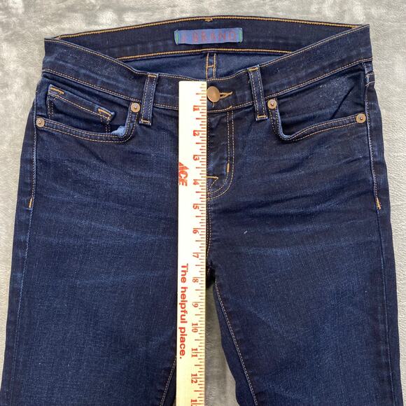 J Brand Women's Pencil Leg Jeans Size 26 Blue Dark Wash Denim - Picture 7 of 9